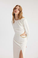 MARTINA ELBİSE BEYAZ