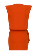 LEVAN ELBİSE KIRMIZI