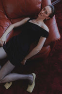 VELTIE ELBİSE SİYAH