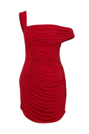 VELTIE DRESS RED