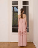 LORA ELBİSE PEMBE