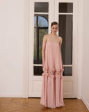 LORA ELBİSE PEMBE