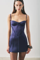 MIRA ELBİSE LACİVERT