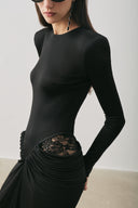 ELARA ELBİSE SİYAH