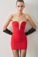 AYSHA ELBİSE KIRMIZI